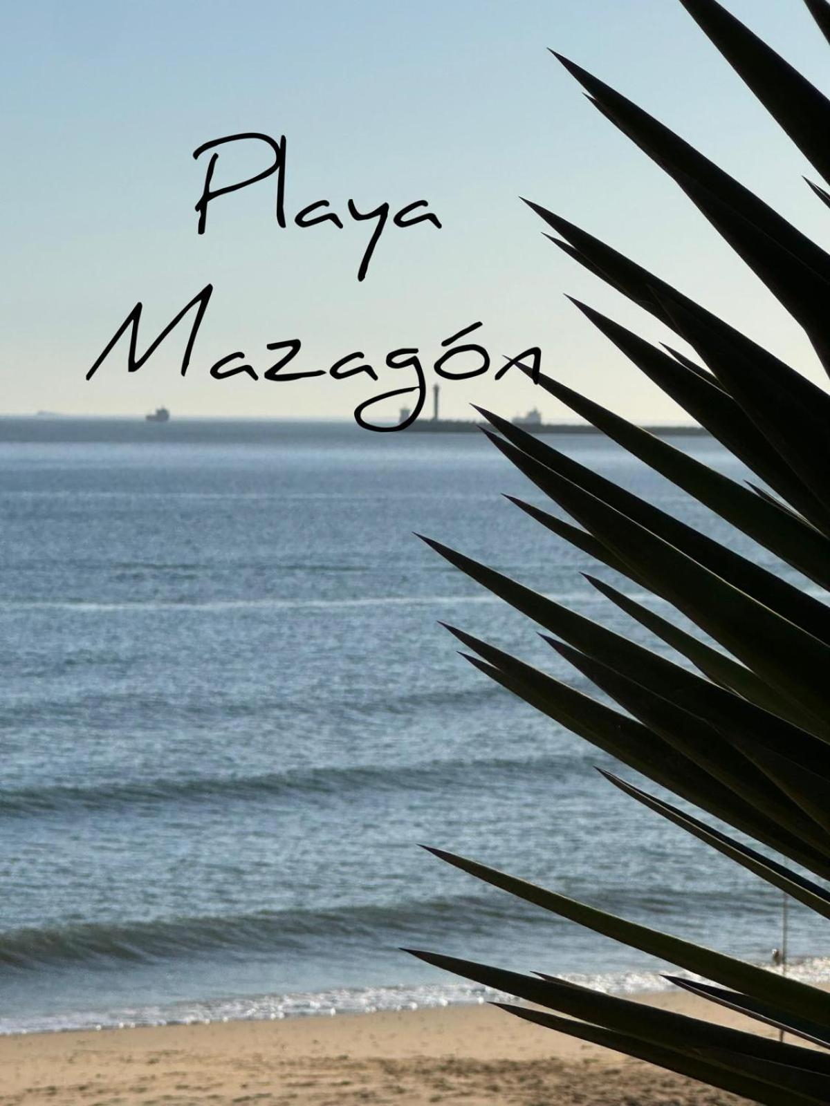 Casa Mazagon Con Vistas Al Mar Vila Exterior foto